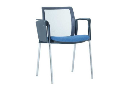 Conception de fauteuil rembourré moderne élégant Bleu e Fauteuil de bureau Chaise nouvelle